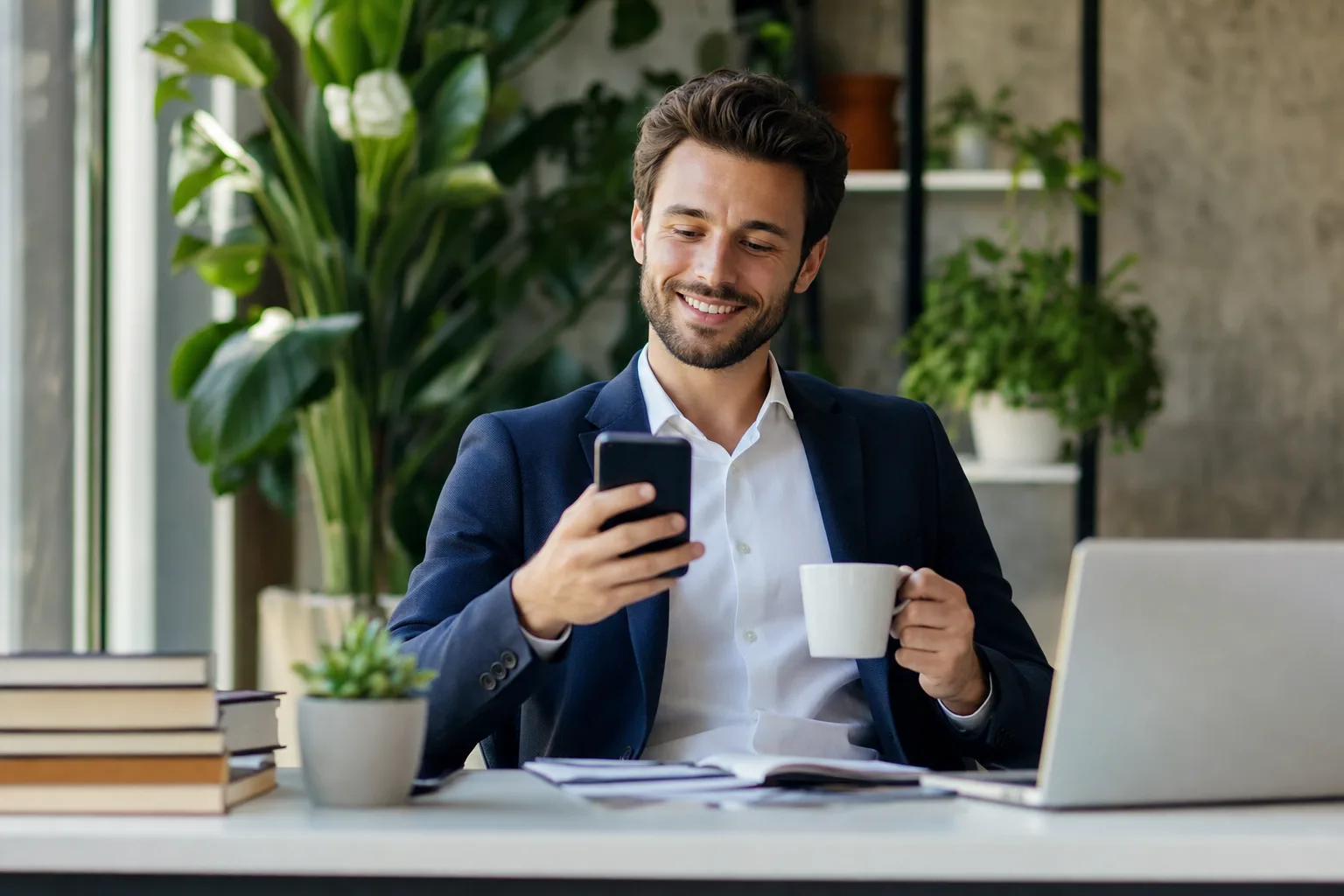 Affiliato SendApp che segue guadagni e commissioni ricorrenti dal telefono
