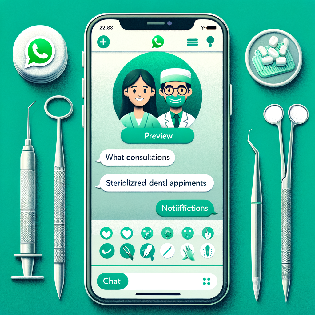 whatsapp pour dentistes