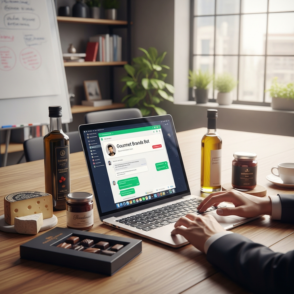 Il Potere dei Chatbot WhatsApp per i Marchi di Prodotti Gourmet