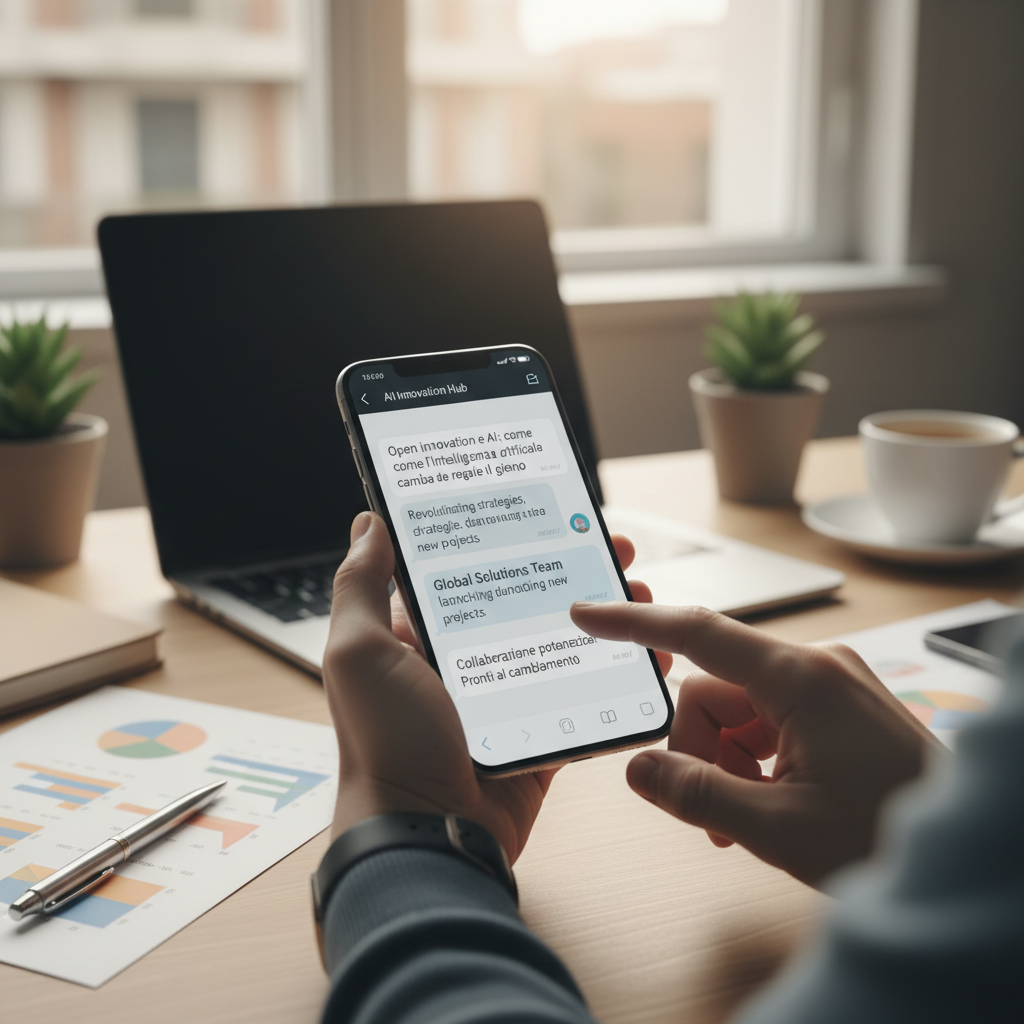 Open innovation e AI: come l’intelligenza artificiale cambia le regole del gioco