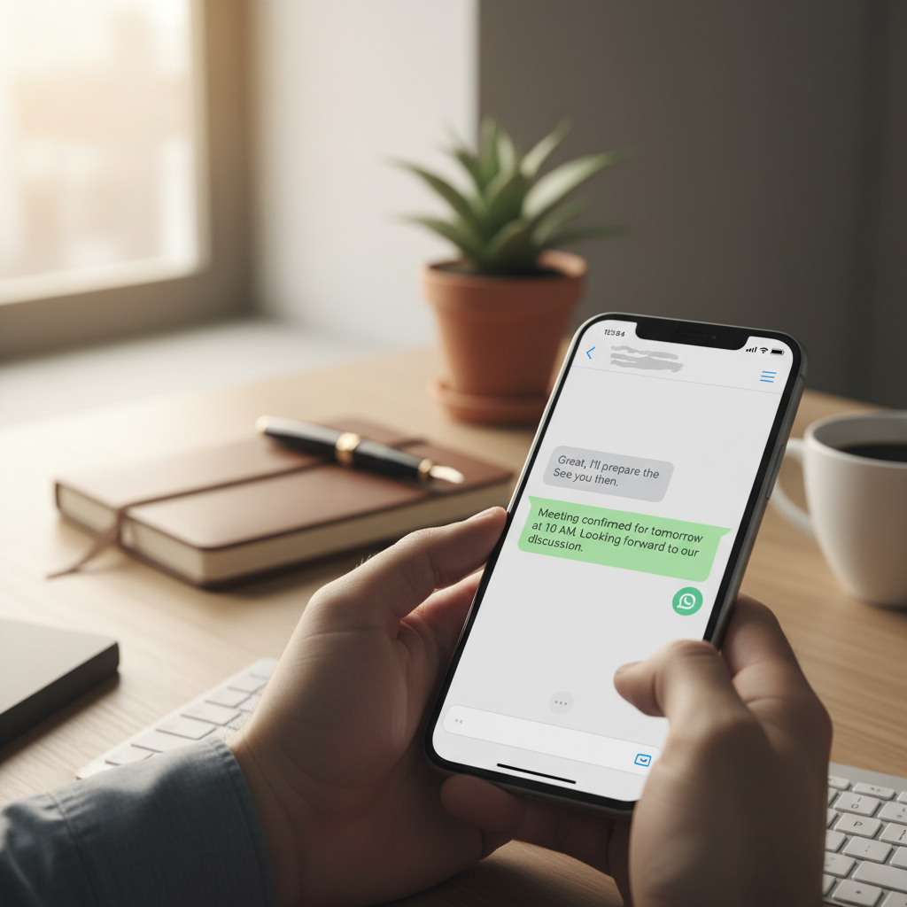 Logiciel de gestion des interactions clients sur WhatsApp
