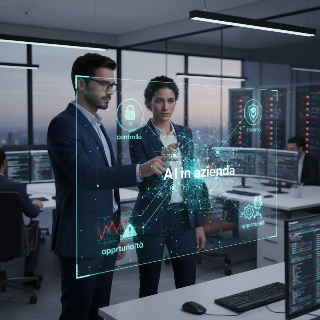 Inteligência artificial nas empresas: controle, riscos e oportunidades.