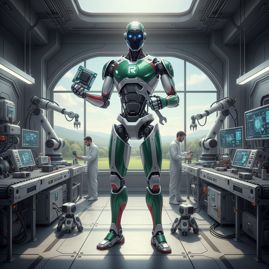 Robot umanoide: RoBee italiano e rivoluzione dell’automazione