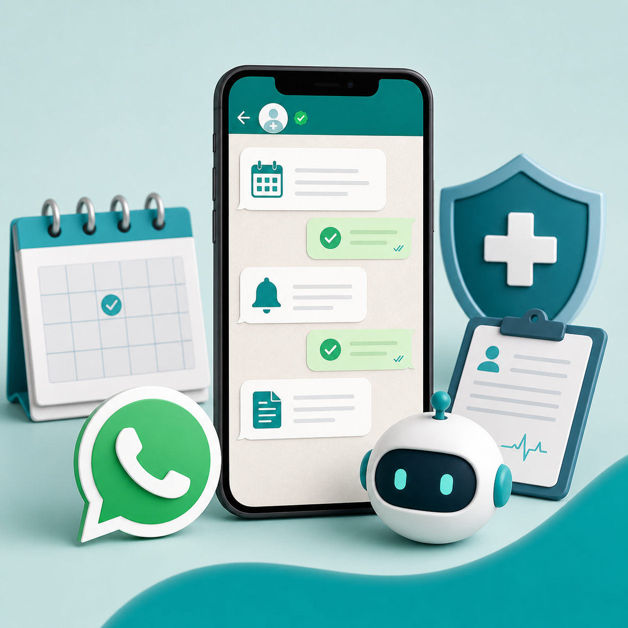 Notificações do WhatsApp do meu médico: a solução definitiva